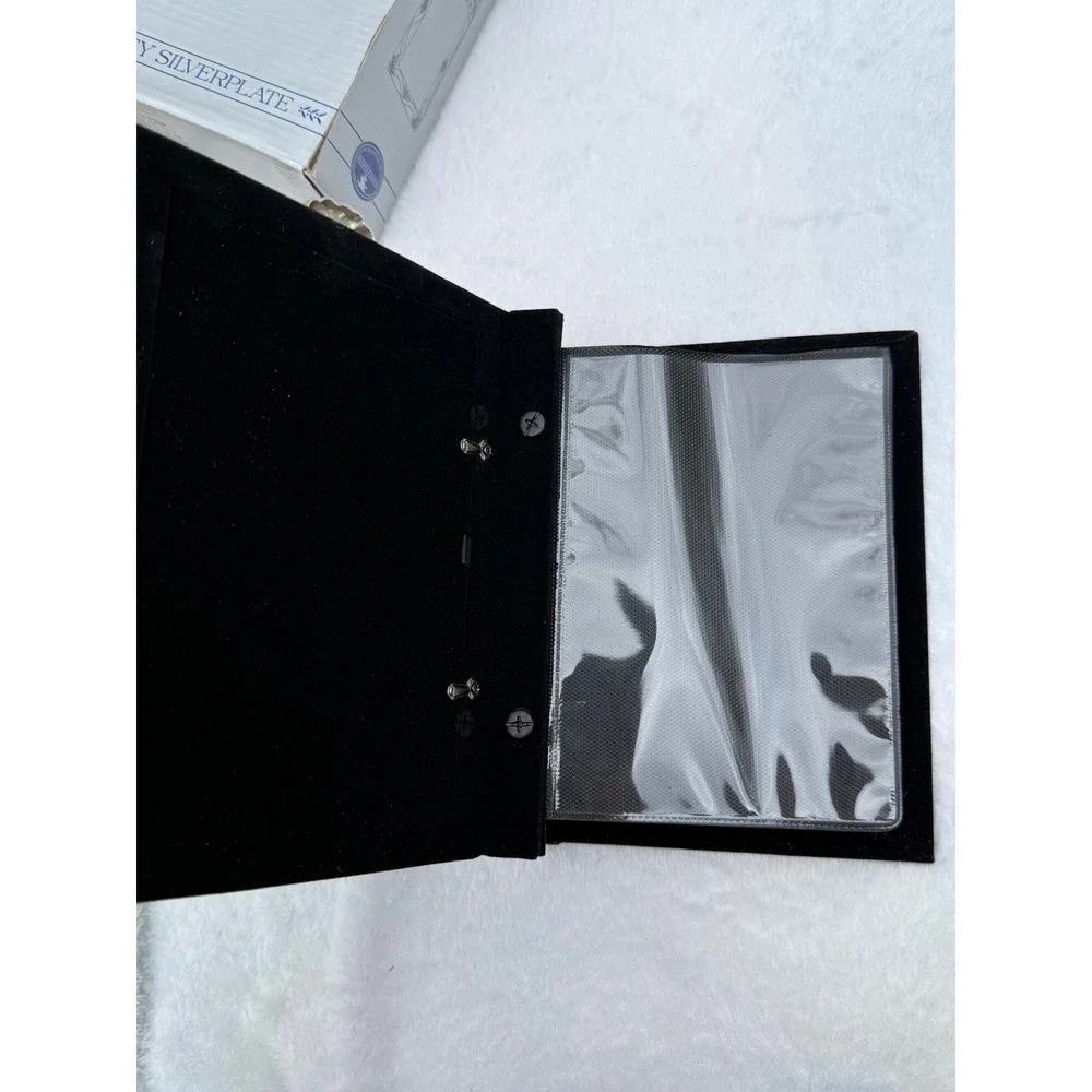 Godinger Silver‎ Art Wedding Picture Frame Silverplate Bells Roses NEW Album